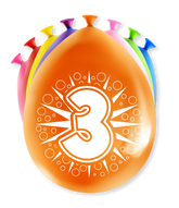 Feest Ballonnen 3 jaar